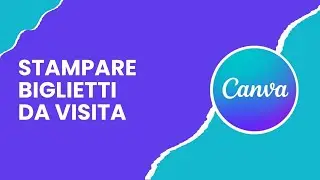 Come stampare biglietti da visita da Canva