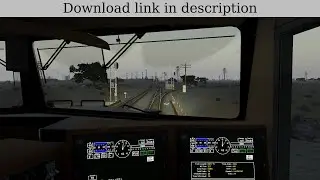 BNSF autorack train (V-KCKRIC) from Bakersfield to Fresno | Run 8 Train Simulator