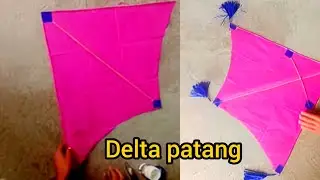 making tutorial of American kite