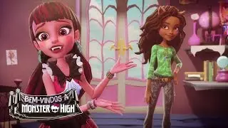 A Clawdeen faz uma entrada monstruosa | Welcome To Monster High | Monster High