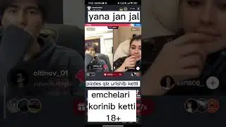 pizdes yana janjal qizdi emchagi korinib qoldi🥶🤯