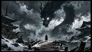 Rise of the Dragon 4K Wallpaper & Screensaver | Epic Samurai Fantasy Background (No Sound)!