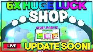 UPDATE HYPE! PET SIMULATOR 99 6X HUGE LUCK EVENT... 🔥💎