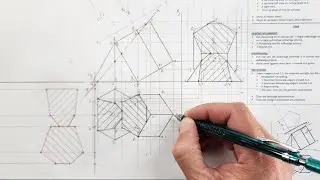 Solid Geometry with Sectional Elevation and True Shape - HSE | Page 6-6 | Grade 12
