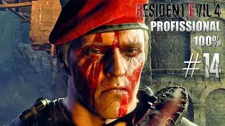 RESIDENT EVIL 4 REMAKE 100% #14 | PROFISSIONAL | Krau... Wesker!