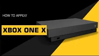 Xbox One X Console Skin Application Tutorial //SKINIT//