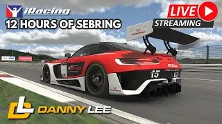 iRacing 12 Hours of Sebring Powered by VCO - Stream Part 1