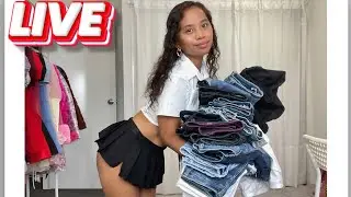 Jeans & Shorts Try-On Livestream 🐻 ~Lebee Ongco