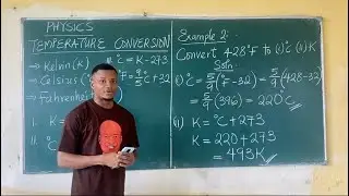 Temperature Conversion | How to convert Temperature Scales | JAMB Physics 