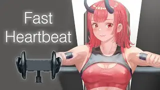 [asmr fast heartbeat] while exercising - Shou Jiang ASMR