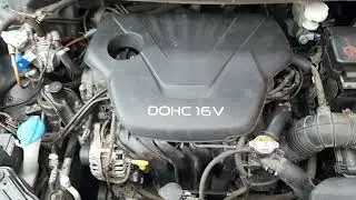 работа kia на холодную пробег 140k