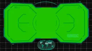 HUD Animated Element || GREEN SCREEN || Part 1 || VFX GURU