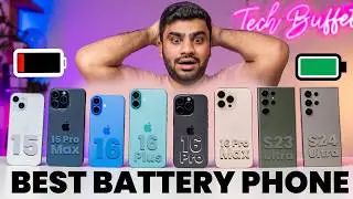 Best Flagship Battery Phone of 2024 - Ultimate Battery Drain Test 🤯
