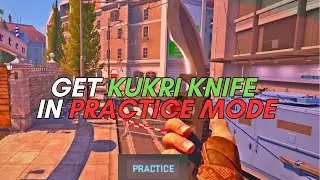 CS2: Get All Knife Skins in Practice Mode including Kukri