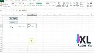 Excel New Line In Cell