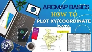 How to Plot XY Coordinates in ArcMap | Location map in ArcMap | 