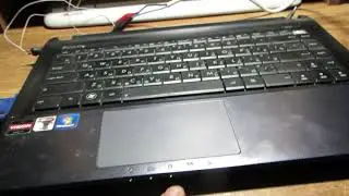Обслуживание Asus K45D. Половинки