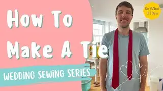 Will I be able to hand sew a neck tie?