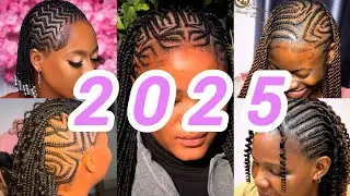 💖Amazing African Hairstyles 2025 Picture Ideas | Trendy Summer Hair Braids For Girls