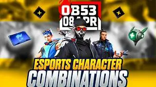 Best Character Combination For Esports ( OB53 ) | OB53 Character Meta !