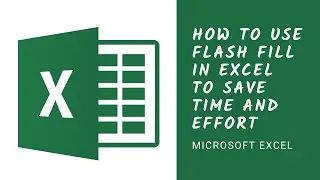 How to Use Flash Fill in Excel to Save Time and Effort #Excel #ExcelTips #ExcelTutorial #shorts