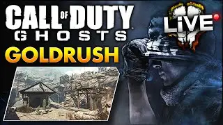 CoD Ghosts: GOLDRUSH Gameplay! - NEMESIS Map Pack DLC (Call of Duty Ghost Multiplayer Gameplay)