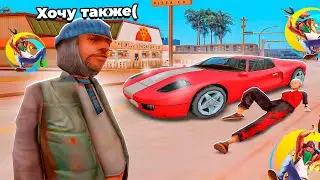 🧐ЧЕМ ОНИ ЗАНИМАЮТСЯ? СЛЕЖУ ЗА НОВИЧКАМИ НА ОНЛАЙН РП ГТА САМП