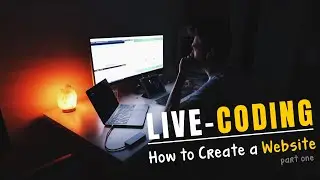 Coding Livestream - How to Create a Website from Scratch. w/ Html CSS | RichardEngineer