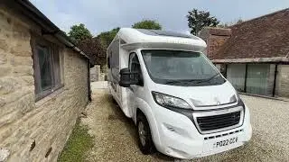 Broadway EL Autosleeper, 2022, 2 berth as new done only 4500 miles, with comfort and winter pack