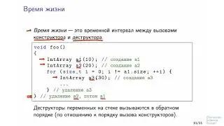 Программирование на языке C++ - 102 урок.  Конструкторы и деструкторы