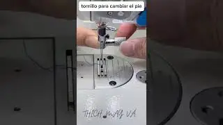 Accesorio de costura para cambiar fácilmente de prensatelas. #shorts