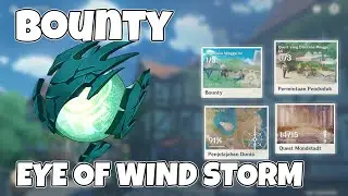 Genshin Impact - Mondstadt 3 Stars Bounty Quest Eye of the Storm