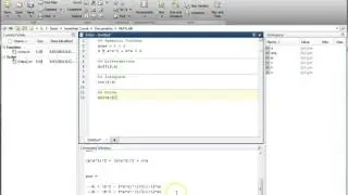 MATLAB Introduction: Symbolic Toolbox