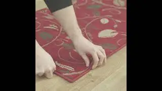 Runrug | Scroll Red Hallway & Stair Carpet Runner