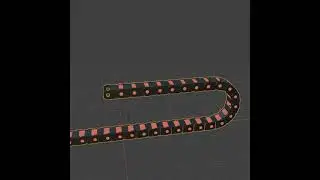 Cable Chain Animation in blender shorts