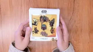 SalesOne Studios: Star Wars - Book of Boba Fett 7 Pin Set (Amazon Exclusive) - Unboxing Video