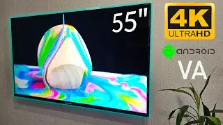 ЧТО МОЖЕТ ОЧЕНЬ ДЕШЕВЫЙ 4K ТВ Android 55