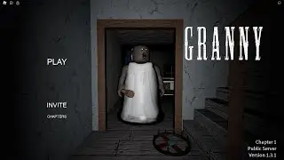 СБЕЖАЛ ОТ БАБКИ НА МАШИНЕ | Granny 1: Multiplayer | Roblox