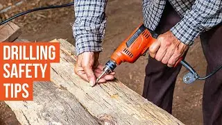 How to Use a Drill Safely | Power Drill Safety Tips For Beginner
