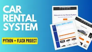 Car Rental System using Python Flask | Full Responsive Web App with Admin Panel 🚗