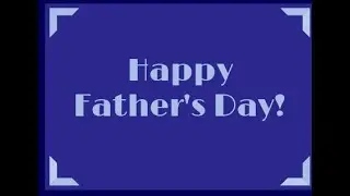 Happy Father's day
