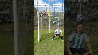 FOOTBALLER VS ACTOR HEIGHT KICK CHALLENGE!!⚽️🎬#challenge #football #soccer #foryou