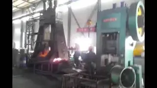 Drilling furnace production line