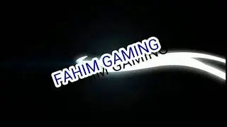 My new intro...(FAHIM GAMING BANGLA)😁