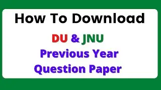 DU Msc Entrance Question Paper DUET 2021 JNU Msc Entrance Question Paper Msc Chemistry Entrance 2021