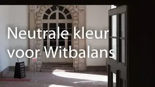 Witbalans neutrale kleur