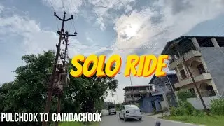 SOLO RIDE 🚵‍♀️POLCHOOK TO GAINDACHOOK//😍HANSIT VLOG//🫶🍁😘🍂[Explain]||….