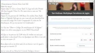 Mechendo um Pouco no Painel De Controle do SA-MP.GS Equipe: HQK