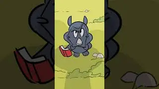 Mila is bullied by a VERY DANGEROUS Rhino