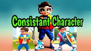 how to create consistent characters in leonardo ai in english